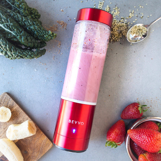 Strawbanana Kale Smoothie