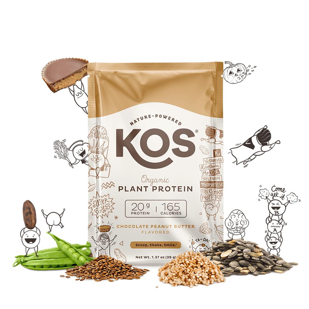 Peanut Butter Chocolate Organic Plant Protein (Single-Serving Packets)