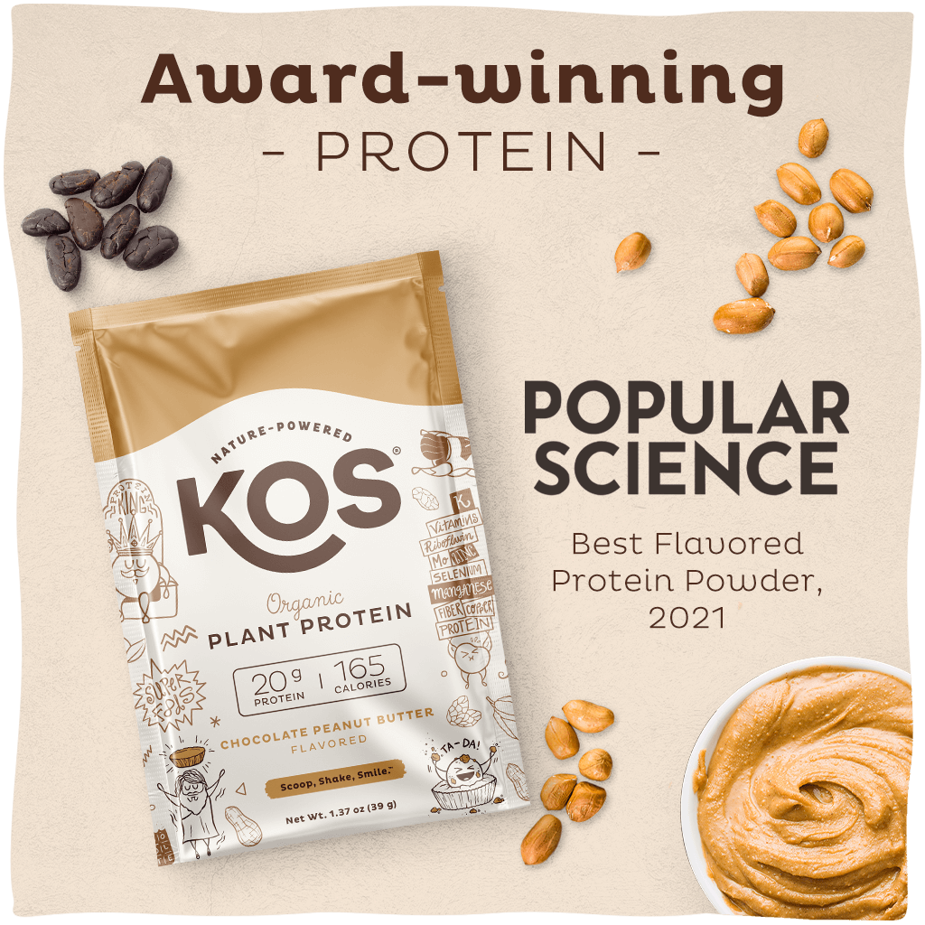 Peanut Butter Chocolate Organic Plant Protein (Single-Serving Packets)