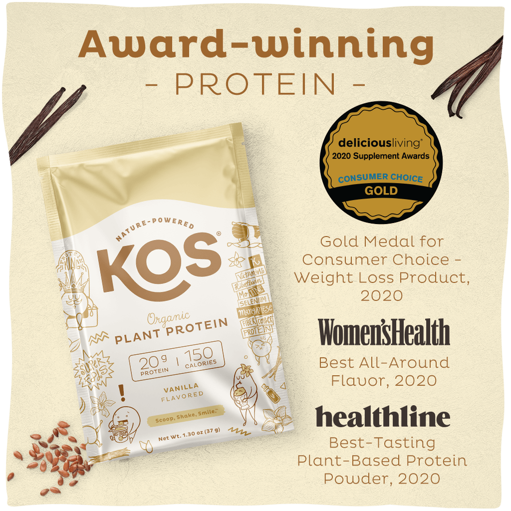 Vanilla Organic Plant Protein (Single-Serving Packets)