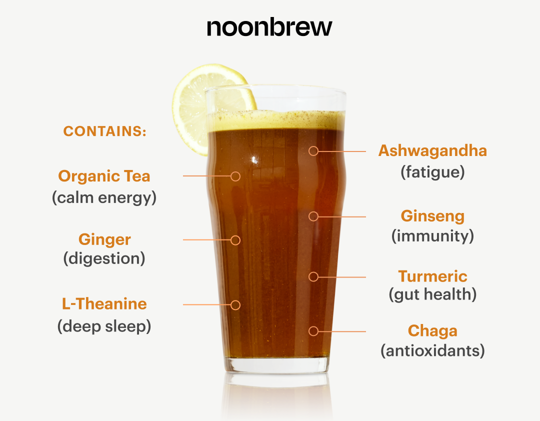 Superfood Organic Tea Blend for Energy and Focus