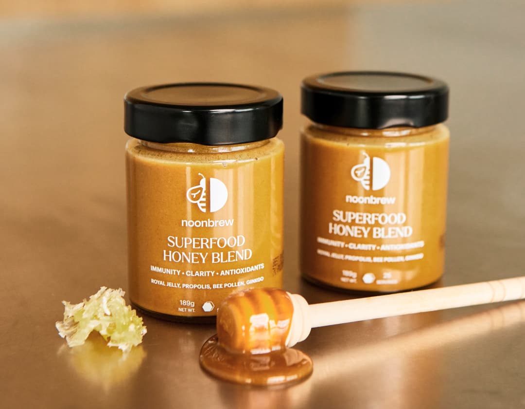 Superfood Honey Blend (189g jar, 26 servings)