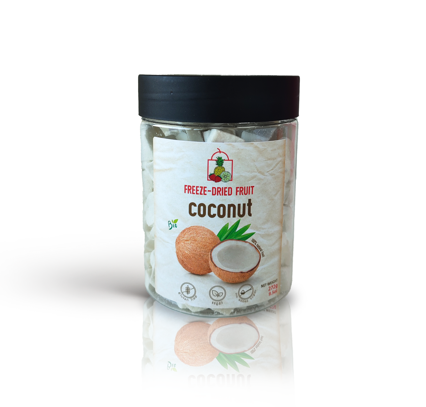 Freeze-Dried Organic Coconut (Pouch or Jar)