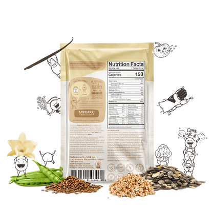 Vanilla Organic Plant Protein (Single-Serving Packets)