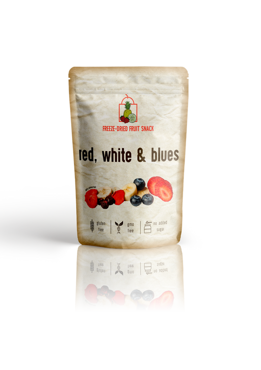 Freeze-Dried Strawberry, Blueberry, Banana (Mixed Pouch)