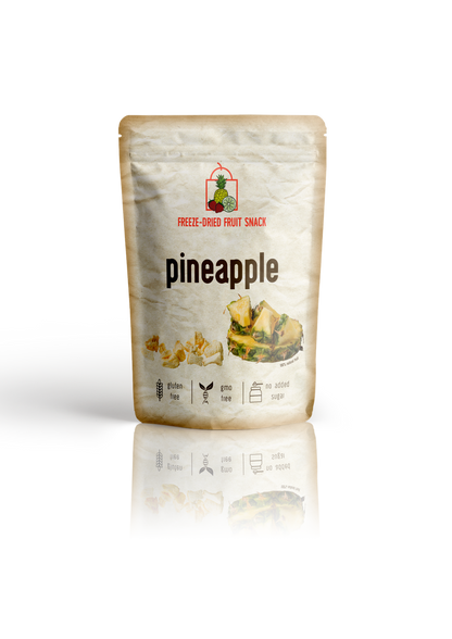 Freeze-Dried Pineapple (Pouch or Jar)