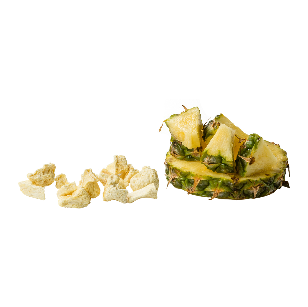 Freeze-Dried Pineapple (Pouch or Jar)